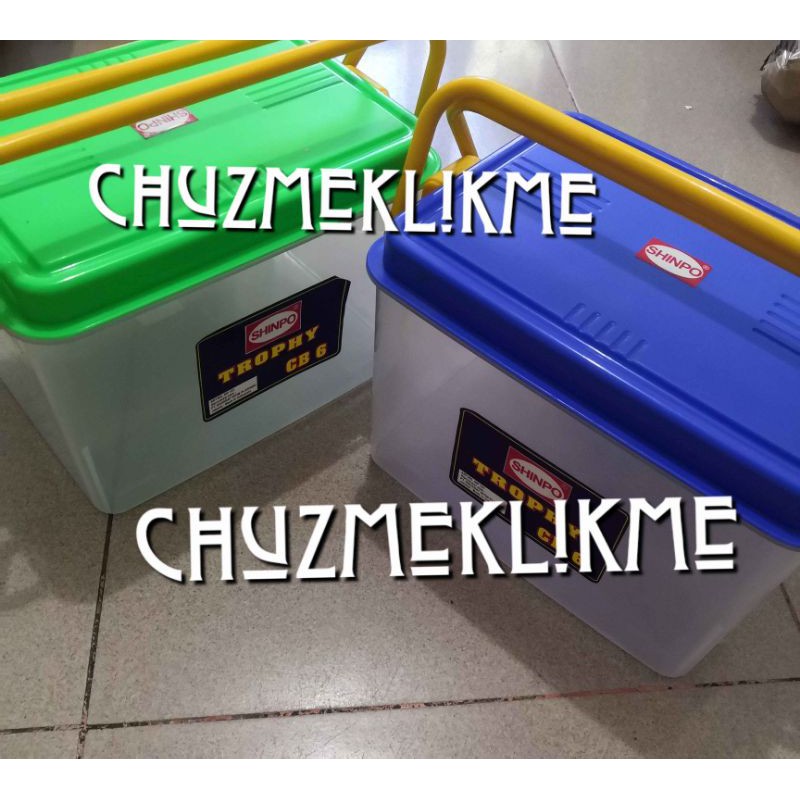 Box shinpo CB 6 Trophy/Container box Shinpo CB 6 Trophy/Kotak shinpo CB 6