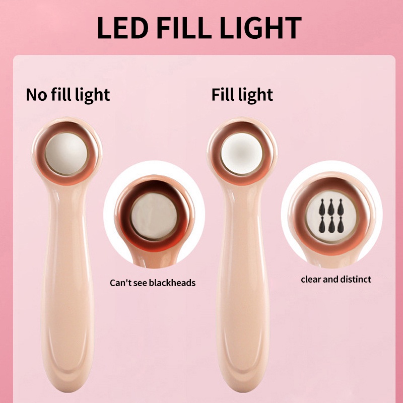 Penyedot Komedo/Vacuum Blackhead Electric Penghilang Komedo Visual Blackhead Facial Cleaner