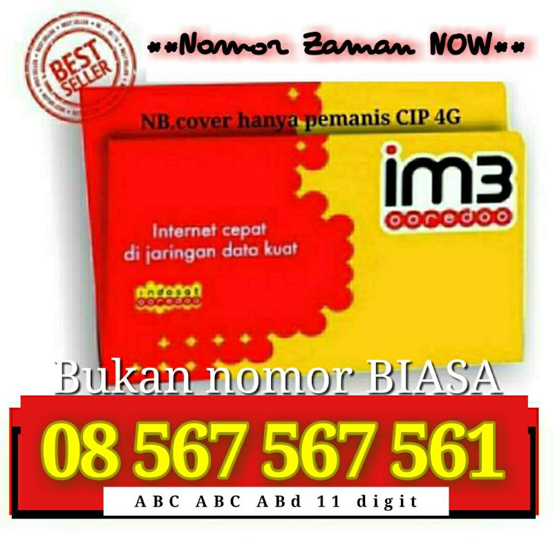nomor cantik indosat 11digit