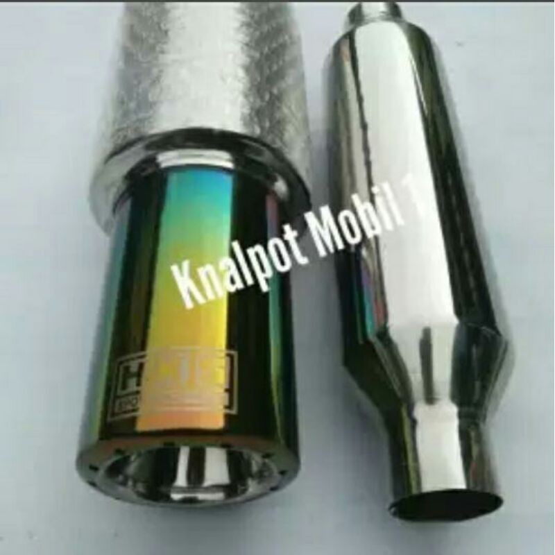 satu set knalpot mobil hks gronel untuk semua mobil