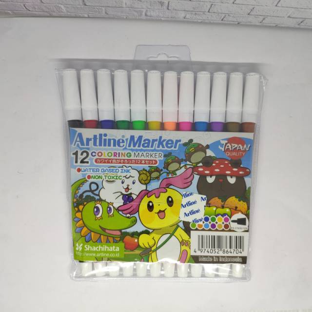 

SPIDOL 12 WARNA ARTLINE