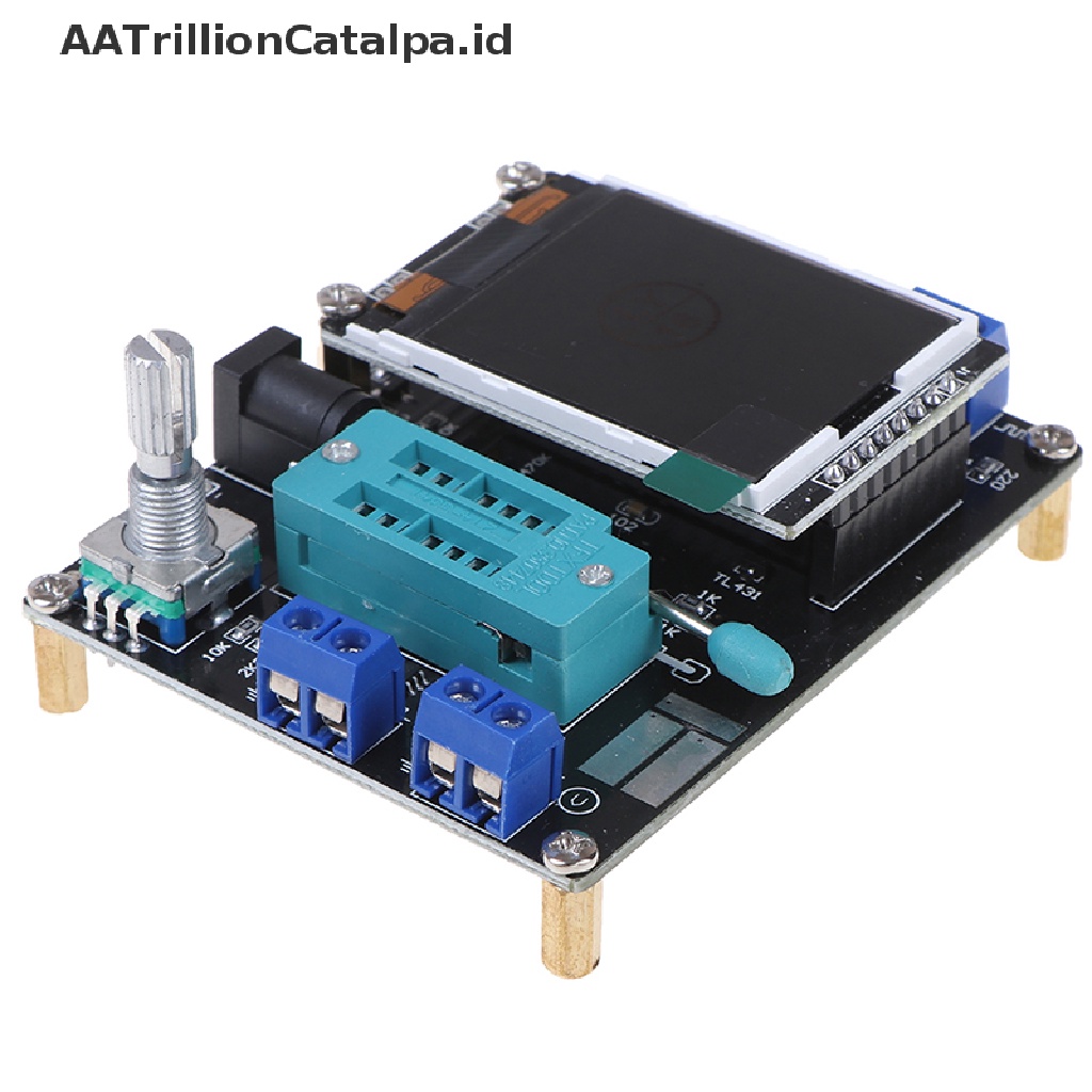 (AATrillionCatalpa) Gm328a Modul Tester Transistor Dioda LCR ESR