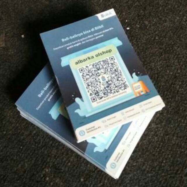 

Kartu nama isi 100pcs