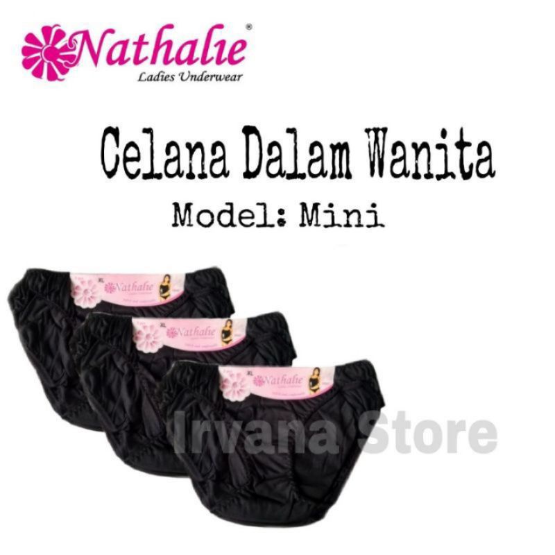 CELANA DALAM NATHALIE MINI / CELANA DALAM WANITA 3PCS