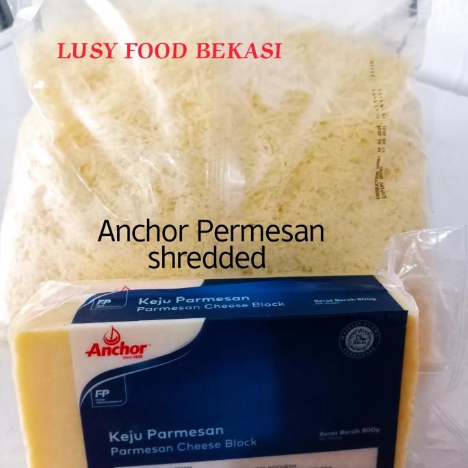 

(BISA COD) Keju Parmesan Anchor Parmesan shredded/parut Halal TERUJI Kode 1122