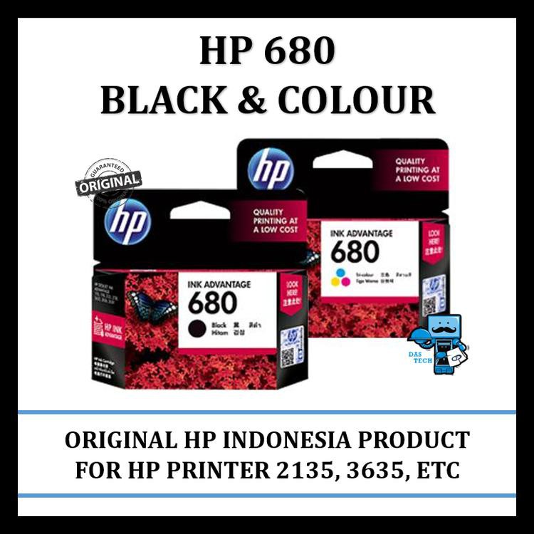 

BAYAR DITEMPAT TINTA HP 680 BLACK AND COLOUR ORIGINAL INK ADVANTAGE CARTRIDGE - COLOUR KODE 1240