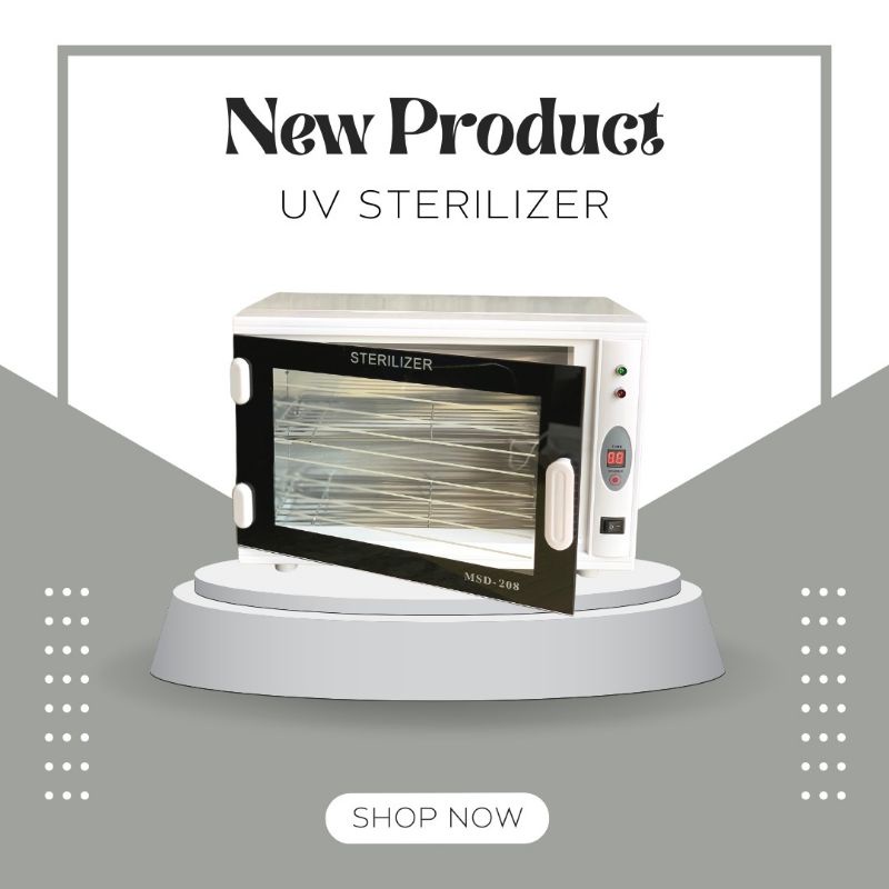 UV STERILIZER BOX - ALAT STERILIZER - STERILIZER NAIL TOOLS
