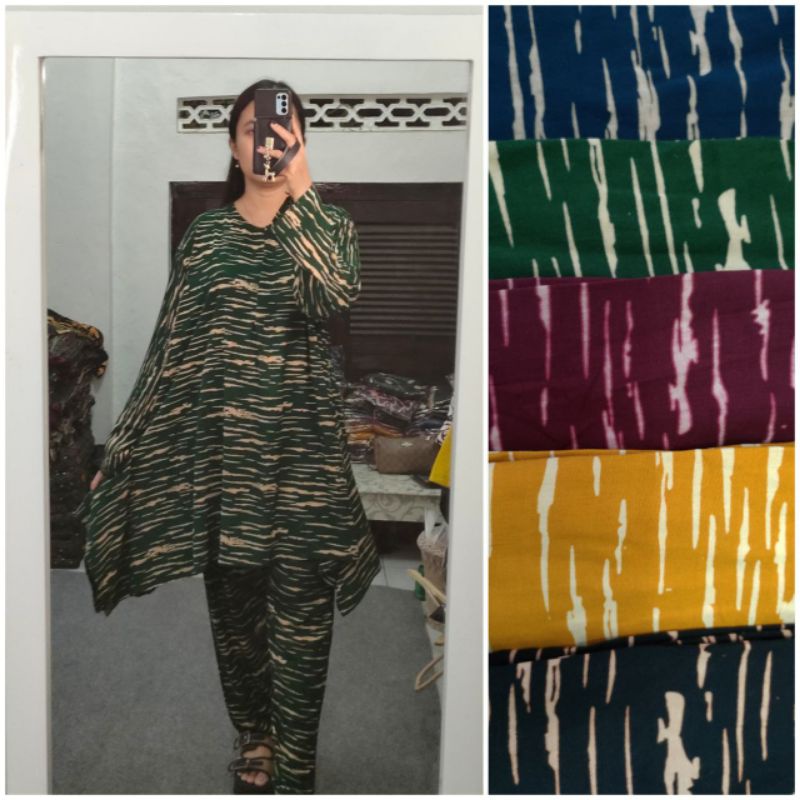 ONE SET TUNIK WAKA JUMBO