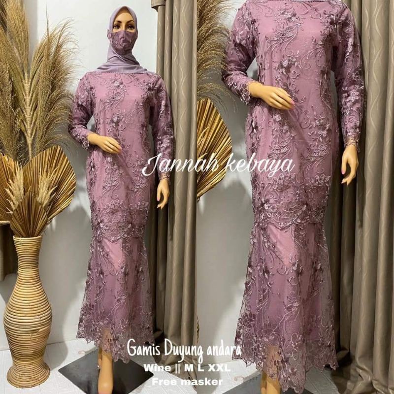 GAMIS ORIGINAL/GAMIS DUYUNG ANDARA/BY JANNAH