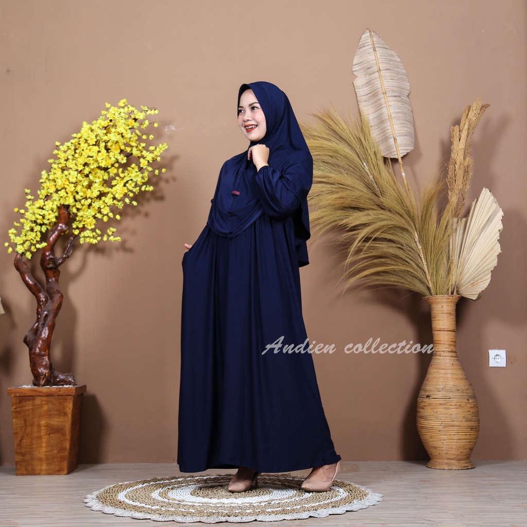 One set Gamis Kharina Busui Jumbo Xxxl- Dress wanita- Gamis setelan