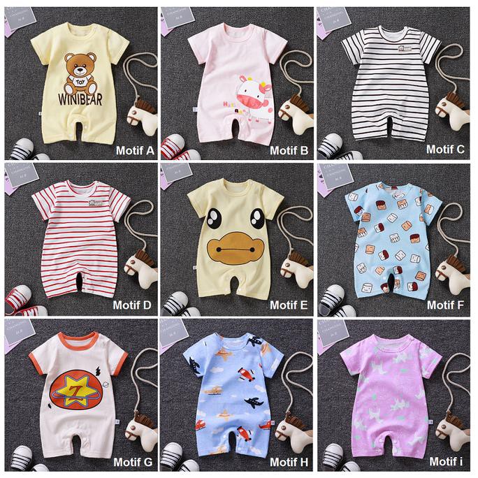  Baju  Bayi  Romper Lucu Imut Sz 0 6 Bulan  Baju  Romper Bayi  