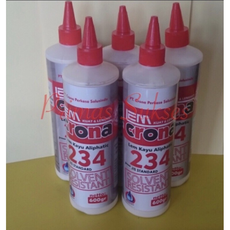 

Lem Crona 234 SR 600 gr Lem Kayu Aliphatic Wood Glue