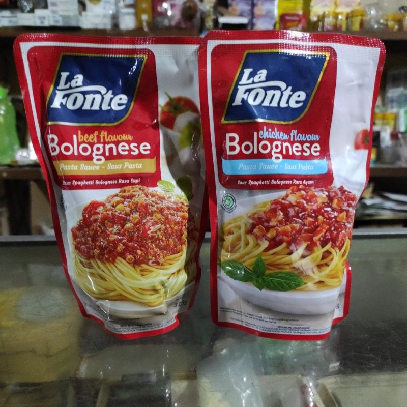 

Saus Spaghetti Bolognese La Fonte 315 gram