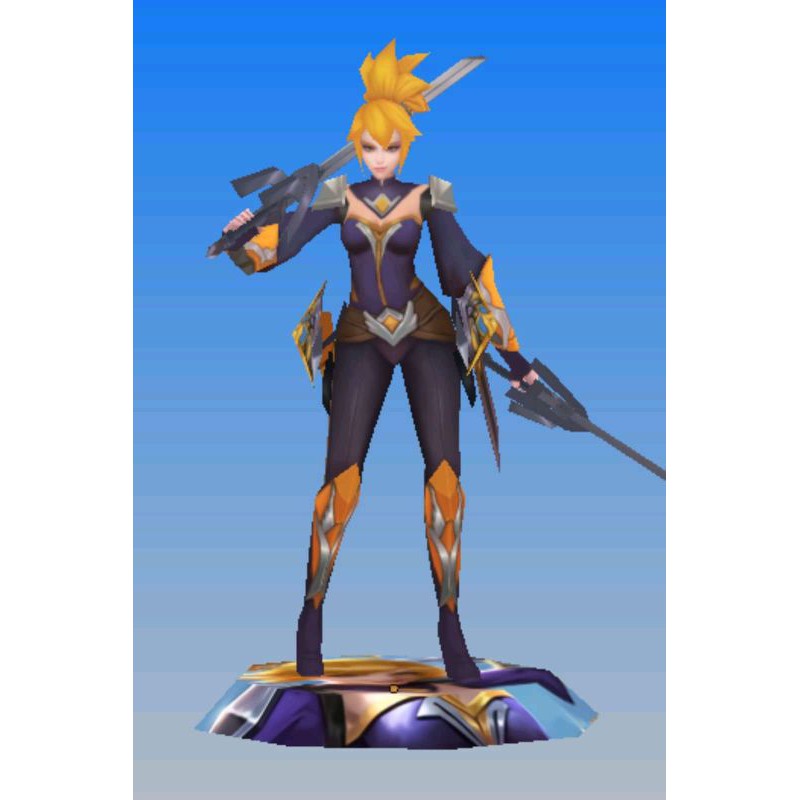 Hero Mobile Legends Fanny Blade Dancer Papercraft