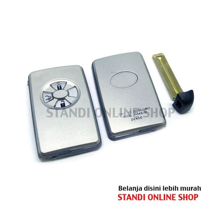 Casing Remote Smartkey Keyless Toyota New Vios TRD