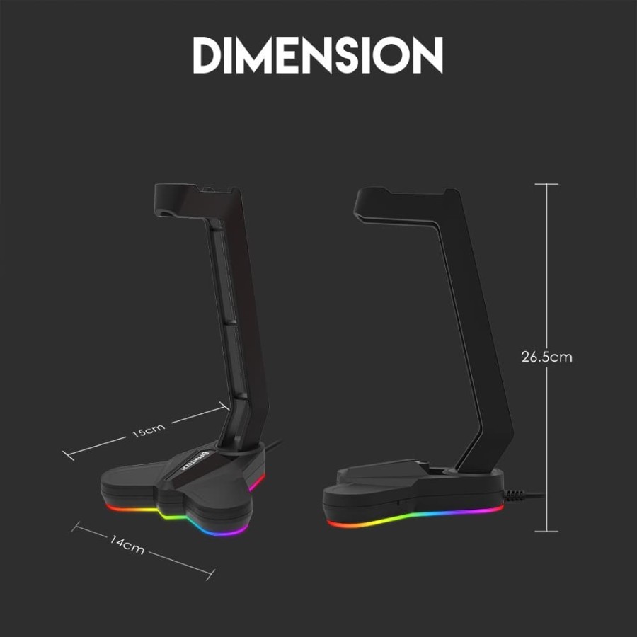 FANTECH Tower AC3001S RGB - Headset Stand