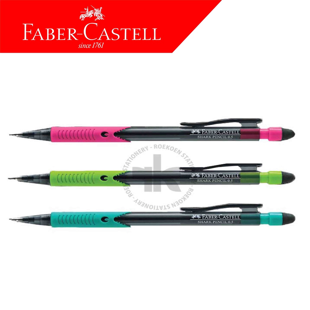 

Faber Castell Pensil Mekanik 0.5mm Shark Pencil 531512