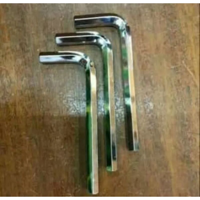Kunci L pendek Ukuran 6.5 mm Tekiro