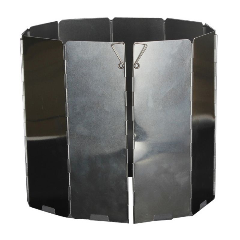 Alat Penahan Angin Kompor Portable Camping Stove Windshield