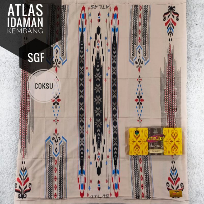 Sarung atlas kembang motif bhs Sge/Sff/Sgc terbaru dan terlaris murah