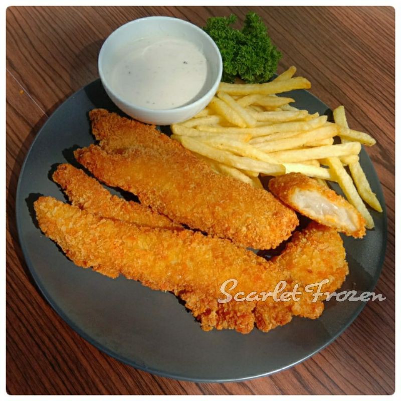 

Crispy Dory | Dori Krispi | Dori Strip | Dori Katsu 10 Pcs