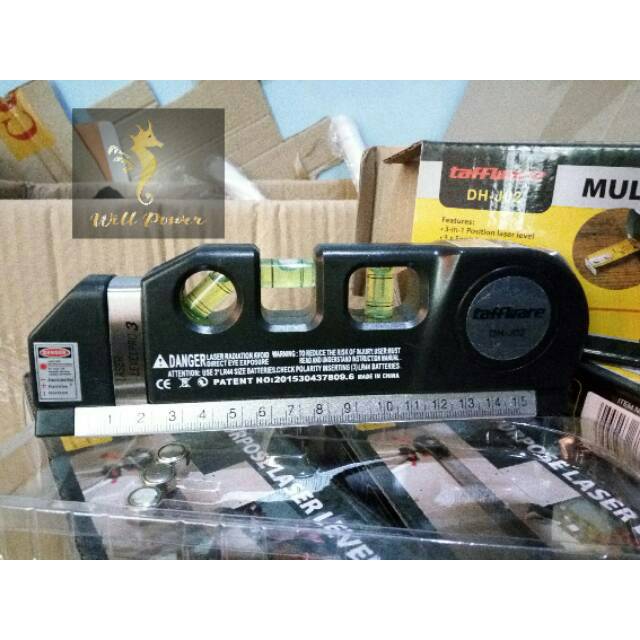 

Waterpass Meteran Penggaris Laser 250CM dengan Bubble Level