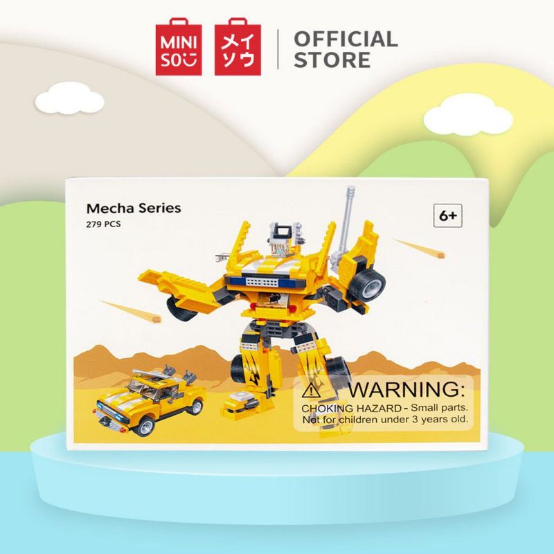 Miniso building block Mecha Series 2in1