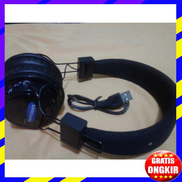 ACC HP BLUETOOTH HEADPHONE SAMSUNG FITUR MICRO SD, FM RADIO UP TO 16GB