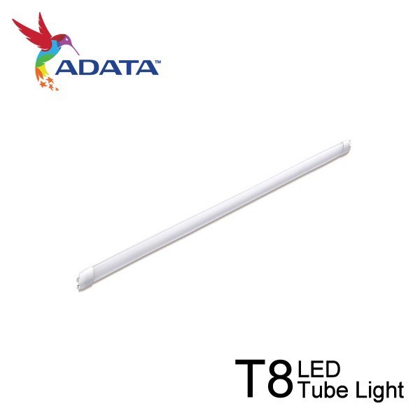 ADATA LED T8 Tube 4 Feet Bohlam Lampu [18 W/5700K]