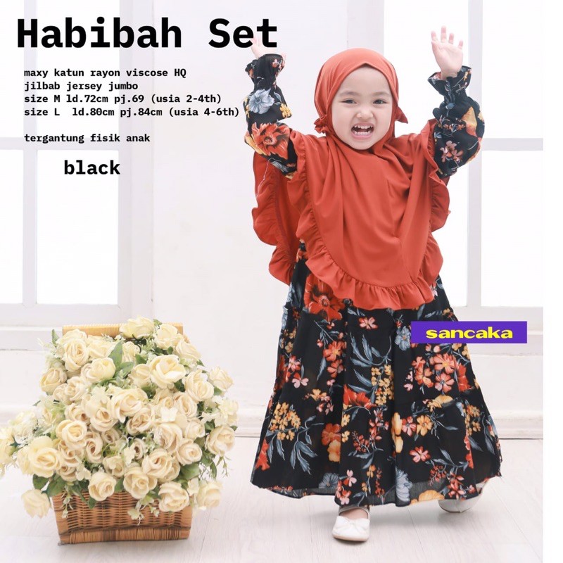 Habibah Set Kids by Sancaka