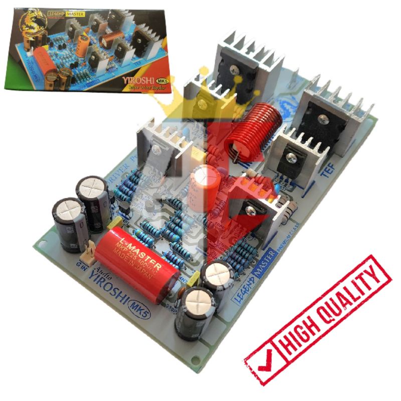 Kit Driver Power Amplifier Yiroshi MK5 2000W