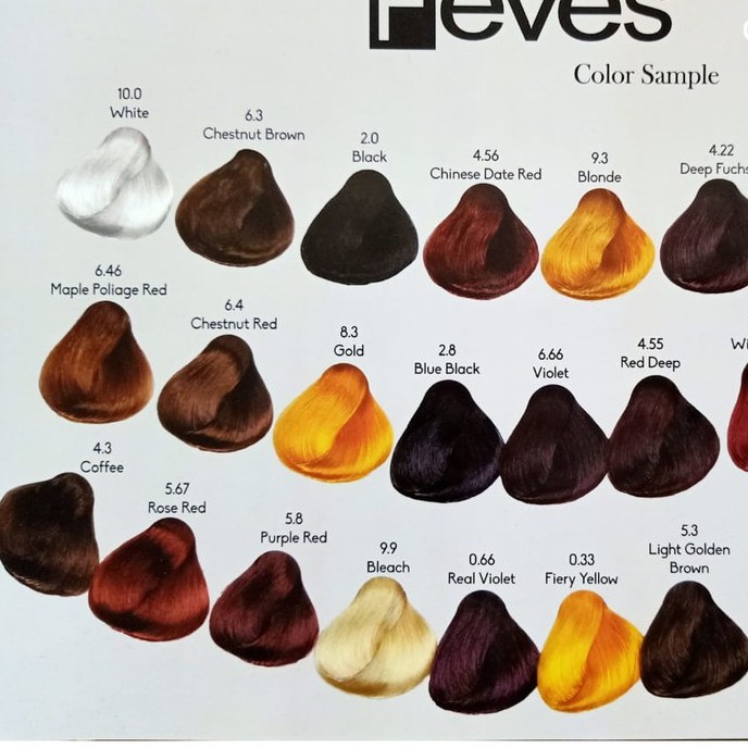 FEVES HAIR COLOR CREAM 60ML
