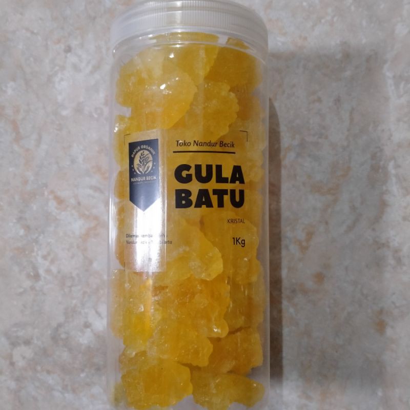 

Gula batu toples 1 kiloan