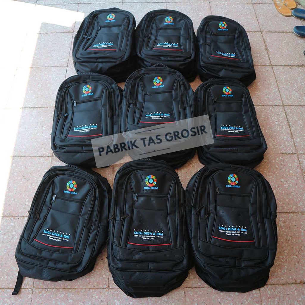 RANSEL GROSIR SABLON PENDATAAN SDGS DESA DAN IDM TAHUN 2021 GROSIRAN MURAH SEMINAR SOUVENIR PROMOSI