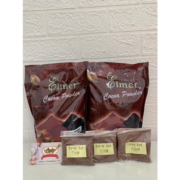 

Cokelat Bubuk Elmer African Red Repack (50gr)