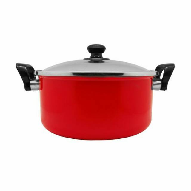 Panci Teflon Dutch Oven 22cm Maspion