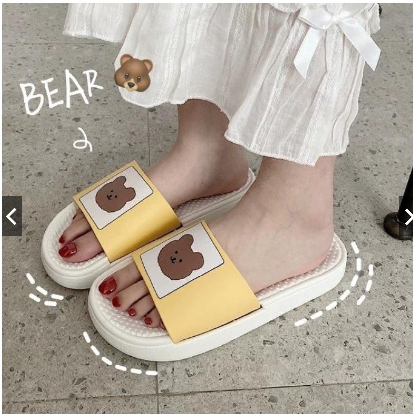 Sandal Rumah Hotel Bear Empuk Nyaman Women Indoor Slipper SP006