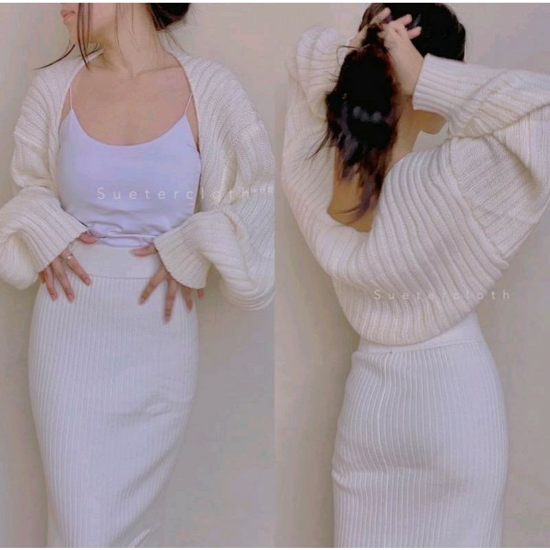 Liam Oversize Crop Cardigan | Balero