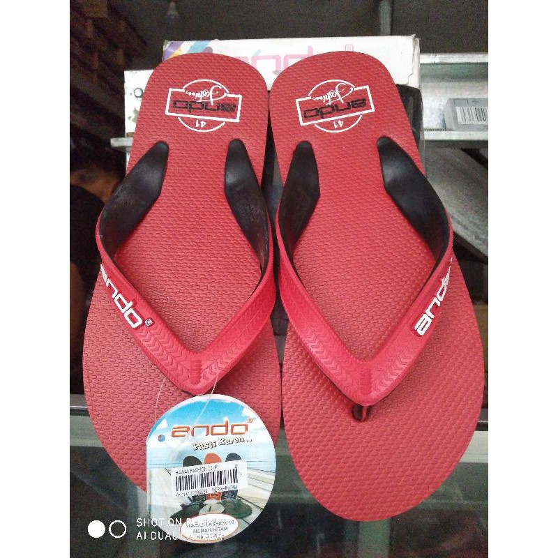 sandal ando motif pria original