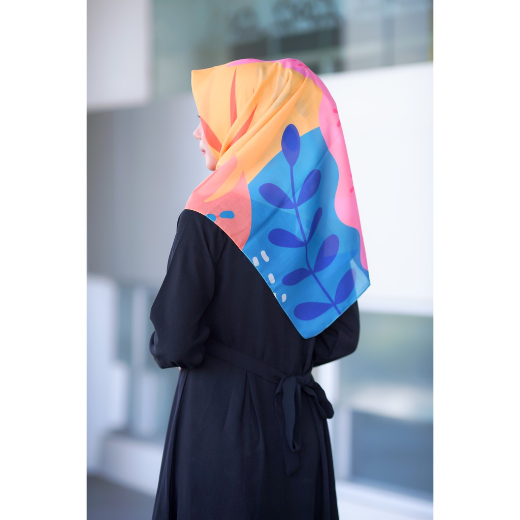 HIJAB VOAL MOTIF LASER CUT ULTRAFINE UDUMBARA