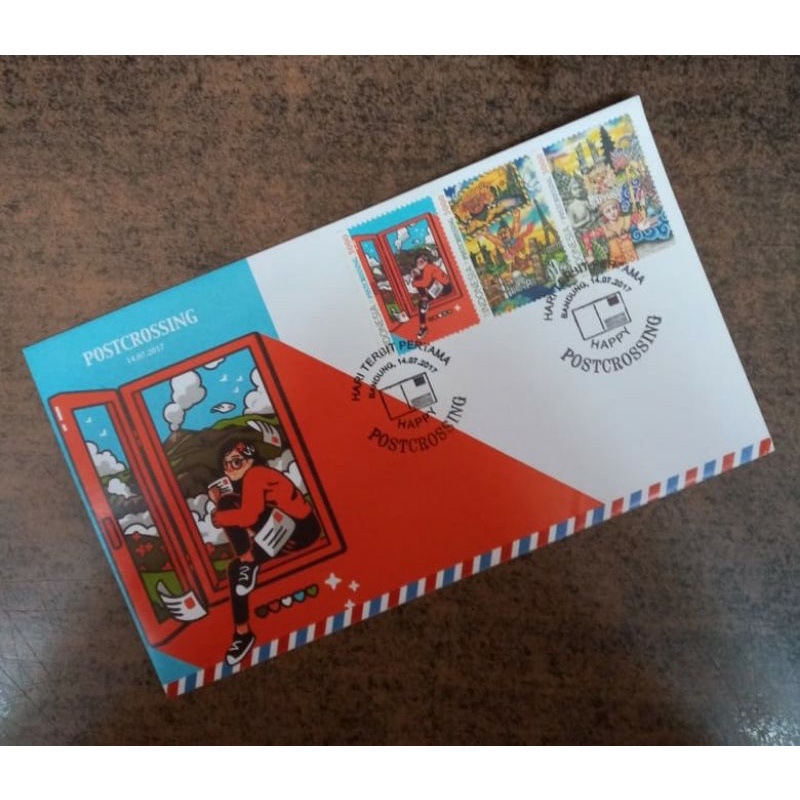 

Sampul Hari Pertama Prangko Perangko Indonesia seri Postcrossing 2017