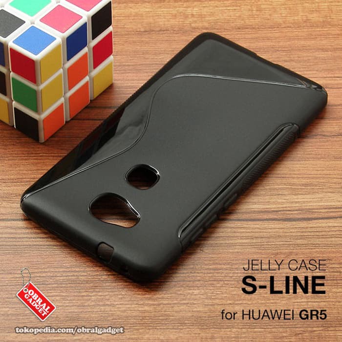 Huawei GR5 GR 5 Soft Jelly Gel Silicon Silikon Case Softcase Hitam
