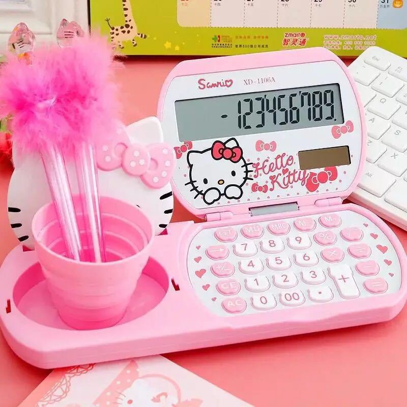 

[LOGU] Kalkulator hello kitty multi fungsi, Hello kitty Calculator 12 digits