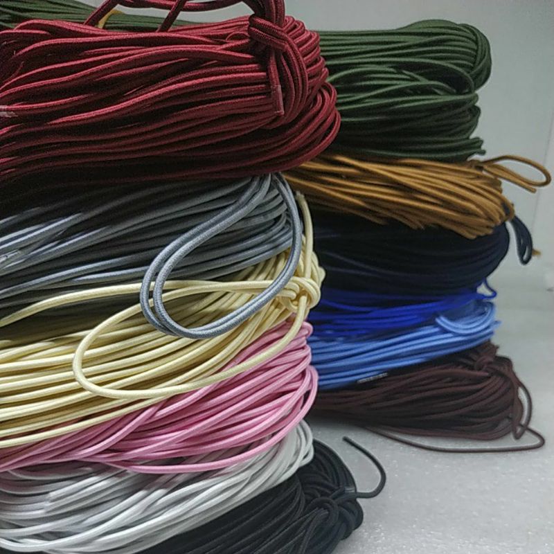 

Tali karet elastis string premium 2.5mm/karet elastis premium 2.5mm warna
