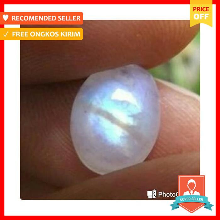 NATURAL BATU AKIK MOONSTONE SEA WATER / BIDURI BULAN AIR LAUT