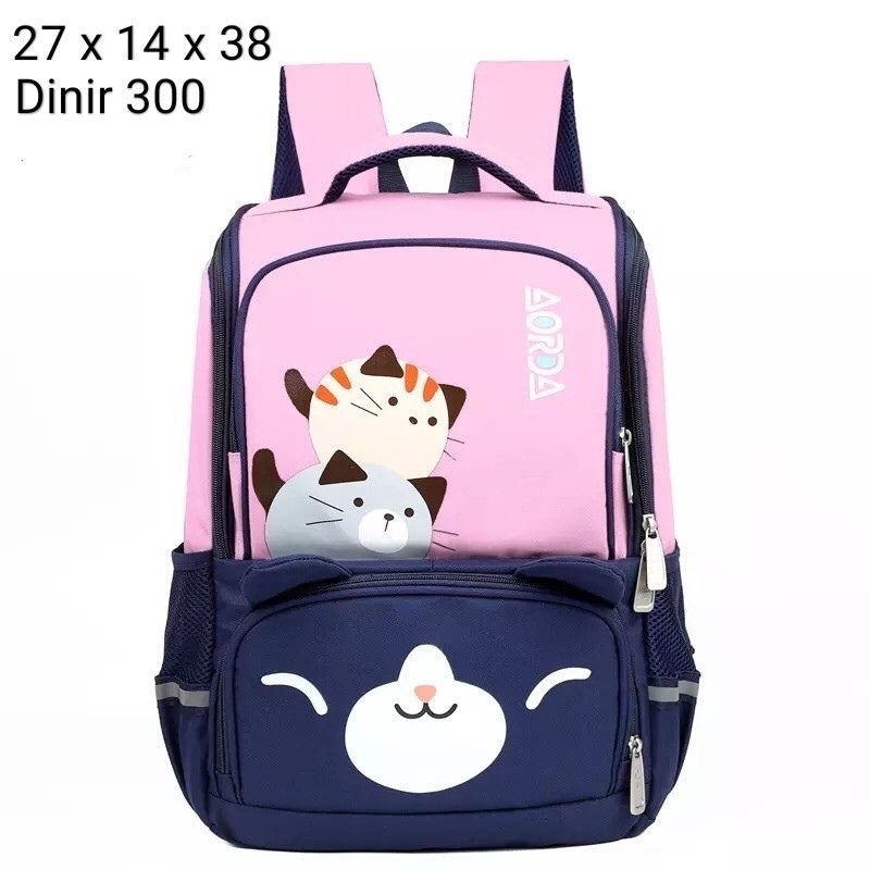 tas ransel anak aorda bags tas ransel kucing backpack catty tas sekolah anak tas ransel laptop