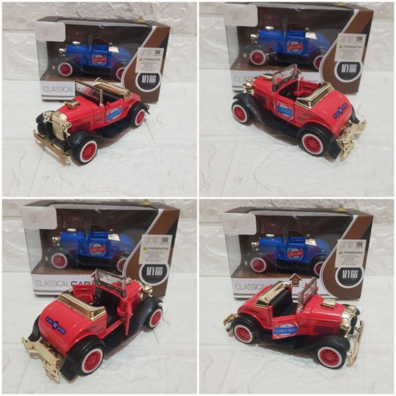 Diecast Mobil Ford Convertible Klasik - Diecast Mobil Ford Classic