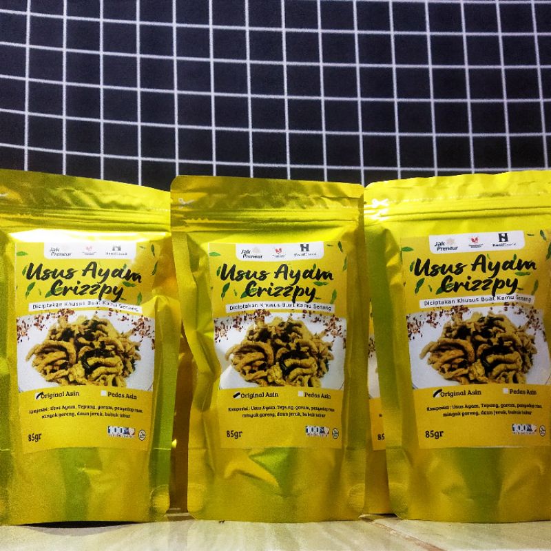 

Kripik Usus Original Asin Daun Jeruk by Hanif Snack | 85gr
