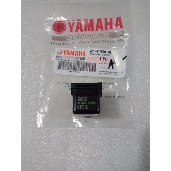 RELAY ASSY KIPAS STARTER STATER RADIATOR YAMAHA JUPITER MX VIXION NEW OLD LAMA ORIGINAL-1