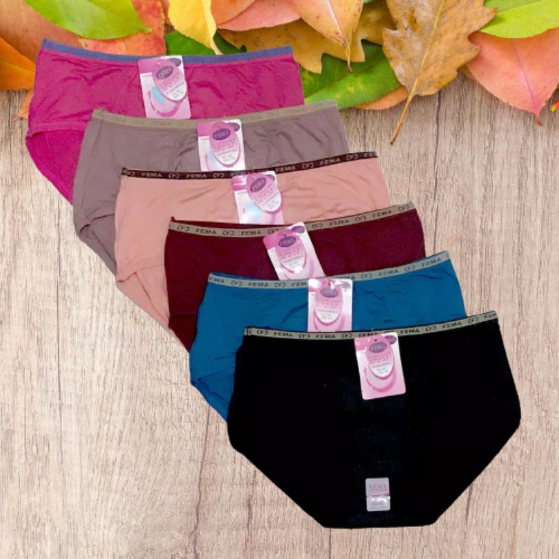 Celana Dalam Wanita Fema CD Cewek L XL XXL